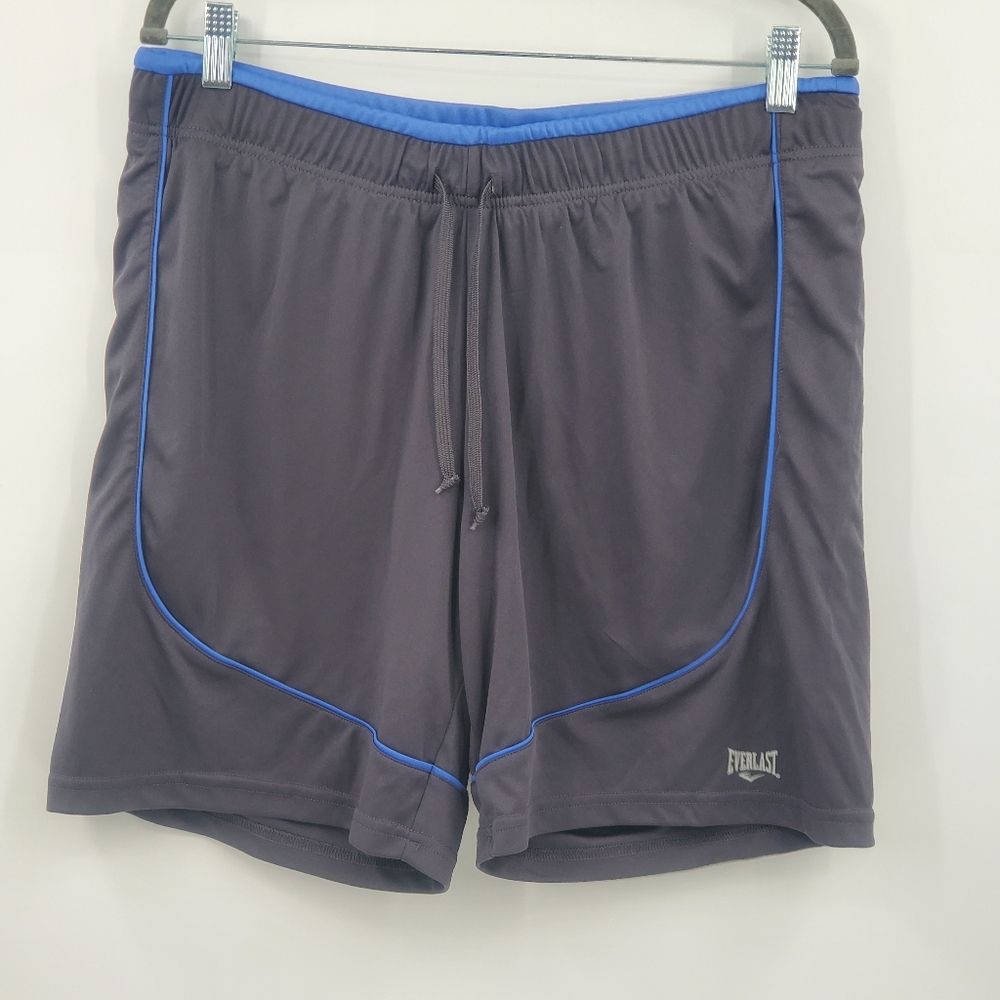 ◇◇ Everlast Black Lined Basketball Shorts Size Large